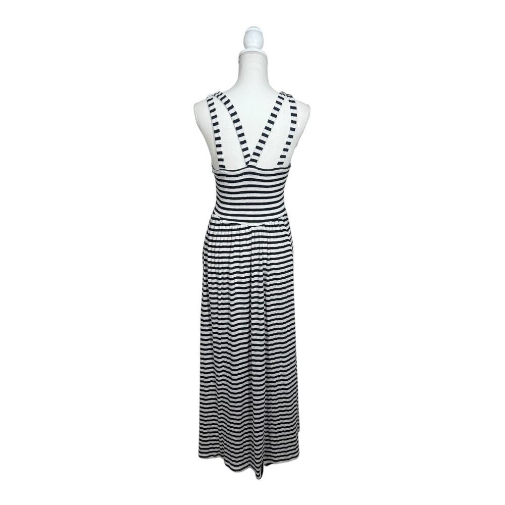 Altar'd State Gray and White Striped Maxi Dress - Size Small - Picture 3 of 4
